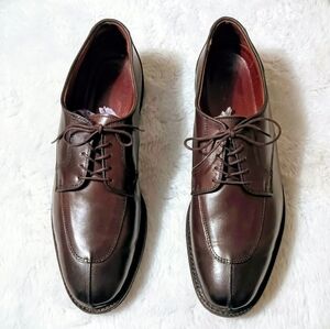 Elegant And Stylish Dark Brown Men's Allen Edmonds Ashton Derby Shoes Size 14D